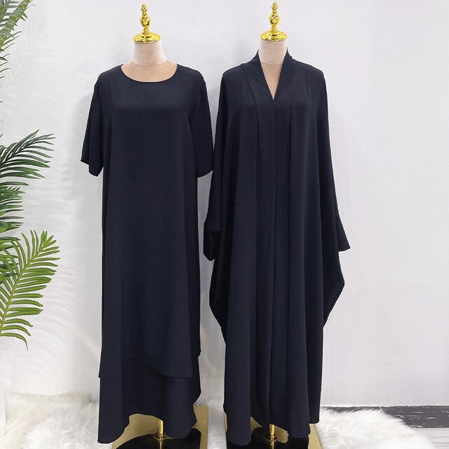 Women's Abaya Long Dress Set